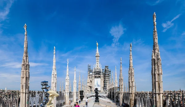 Expo Milano 2015 İtalya. Duomo Katedrali Milano