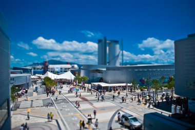 Expo 2012 Yeosu, Güney Kore. Deniz kıyısına yakın Uluslararası Fuarı