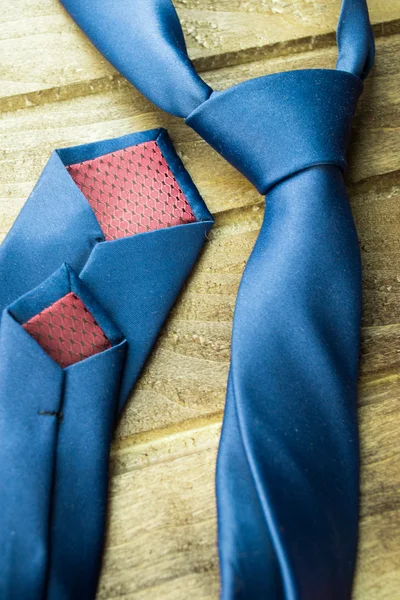 Bow tie on a wooden background — Stock Photo, Image