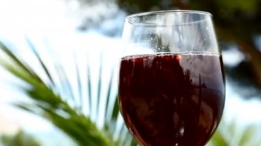 Alkollü içecekler Sangria hazırlanması
