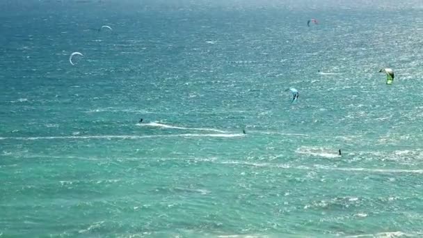 在西班牙的极端冲浪 — 图库视频影像