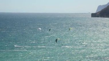 İspanya aşırı kitesurfing