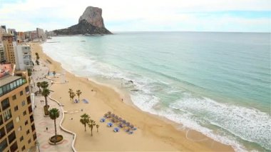 Benidorm sahil şeridi. Costa Blanca