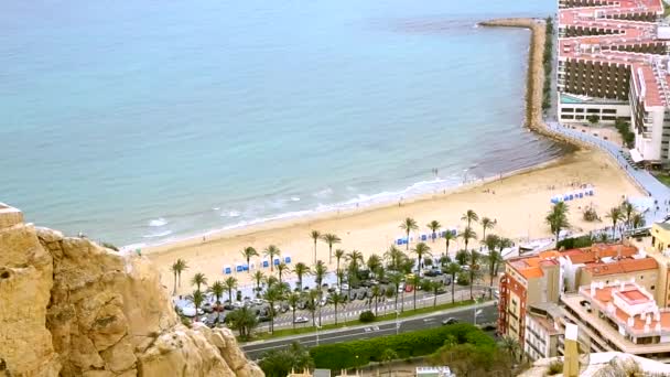 La costa di Alicante — Video Stock