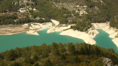 Güzel manzara dağ köyü Guadalest, İspanya