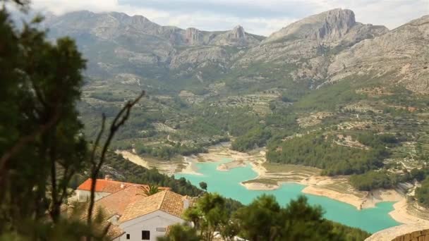 Beautiful landscape in mountain village Guadalest, Spain