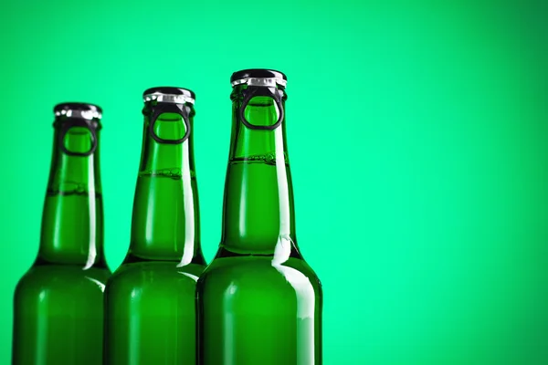 Bottiglie di birra — Foto Stock