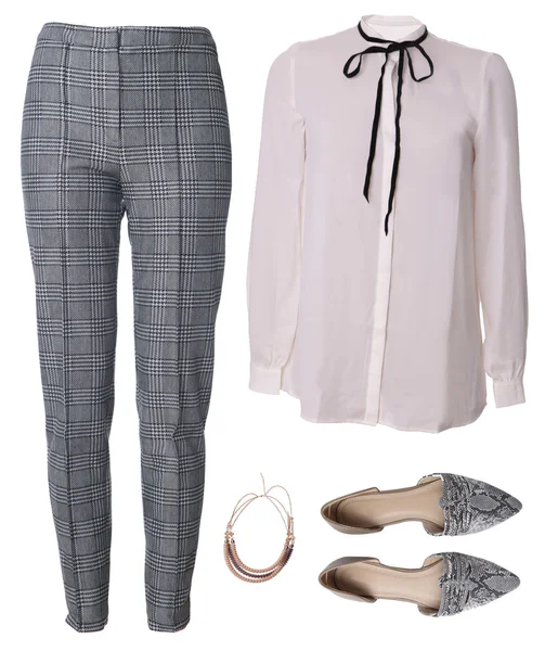 Kadının gündelik kıyafeti.