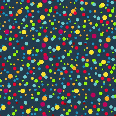 Konfeti ile Seamless Modeli