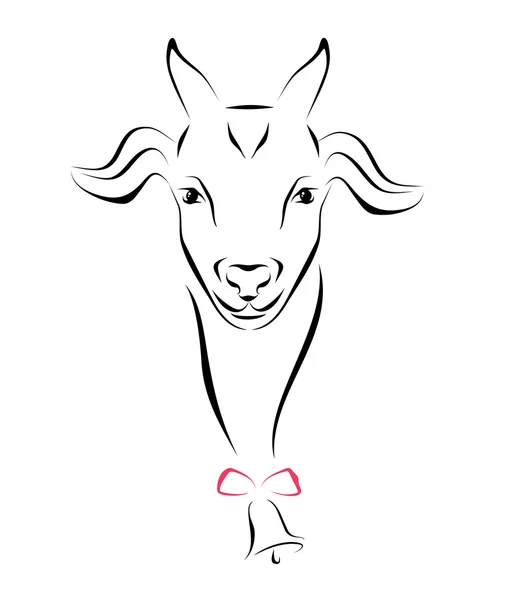 Á Goat Line Drawing Stock Vectors Royalty Free Line Drawing Of Goat Illustrations Download On Depositphotos