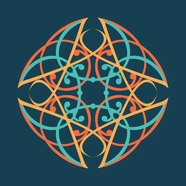 Mandala de estilo celta — Vector de stock