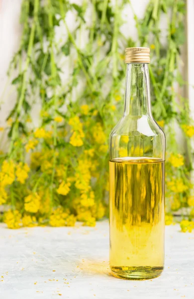 Bottle of rapeseed oil