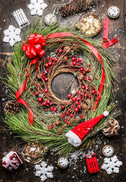 Cedro grinalda de Natal — Fotografia de Stock