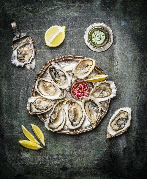 İstiridye arpacık ve limon sos ile 