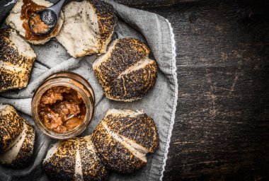 haşhaş tohumu ile buns