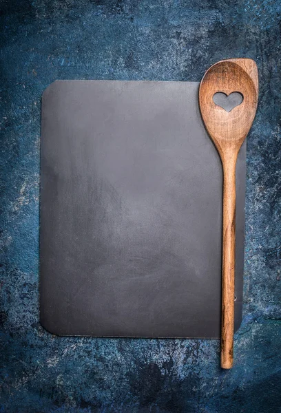 Blank menu chalkboard — Stock Photo, Image