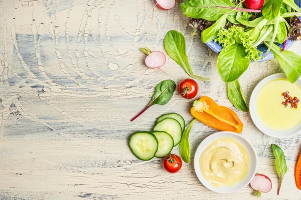 Grön land sallad — Stockfoto