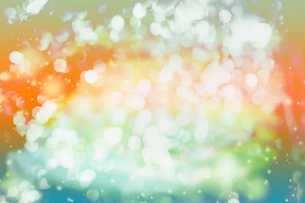 Blurred summer bokeh — Stock Photo, Image