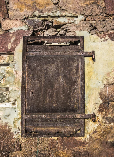 Old rusty door — Stock Photo, Image