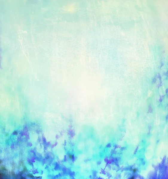 Blue turquoise blurred nature background — Stock Photo, Image