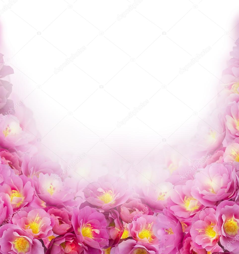 Abstract flowers background