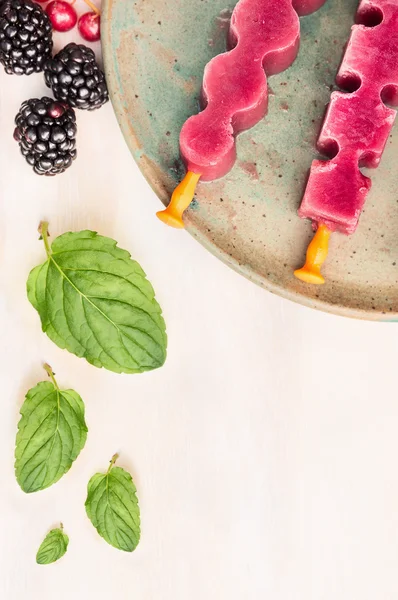 Ice cream pops — Stock Photo, Image