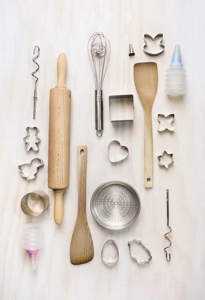 Baking set on white background — Stock Photo, Image