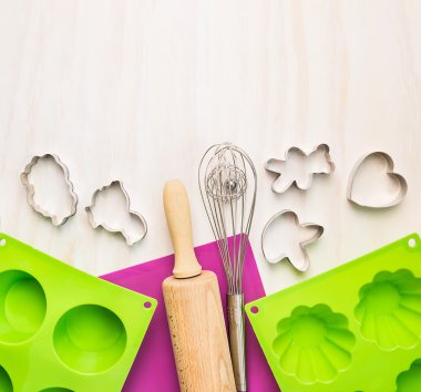 Fırında araçları seti