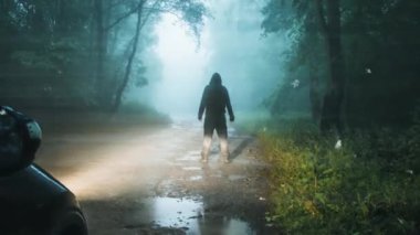 Outer Hebrides, İskoçya, İngiltere 'deki bir nehir geçidi, göller ve dağların üzerinden insansız hava aracı ateş açtı.