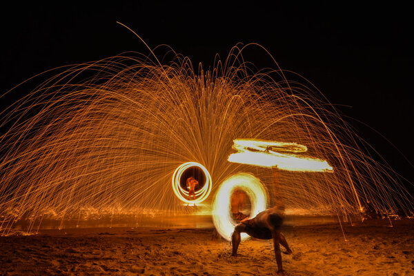 Spinning Burning Poi