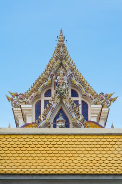 Tay Buddist Tapınağı üçgen çatı çatı stili