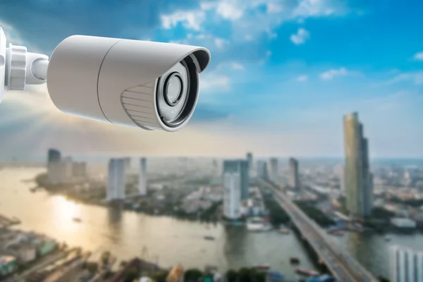 CCTV säkerhet kameran — Stockfoto