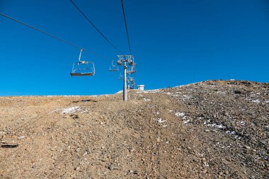 Dombay Füniküler ve Panorama 'nın üst istasyonu.