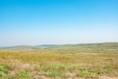 Kırım Yarımadası. Koktebel. Cape Hameleon 'da. Karadeniz kıyısında.
