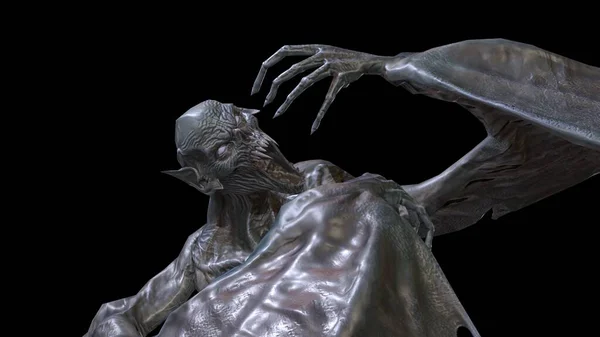 吸血鬼神话怪物3D渲染 — 图库照片