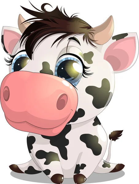 La vache — Image vectorielle