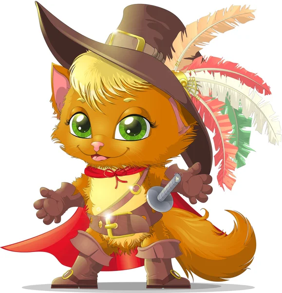 çizmeler yakışıklı kedi