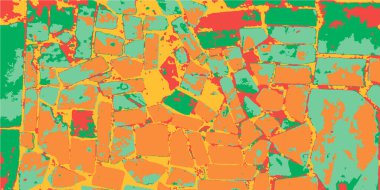 Pankartlar ve pankartlar için soyut renkli arkaplan. Vektör çizimi. Arkaplan resmi