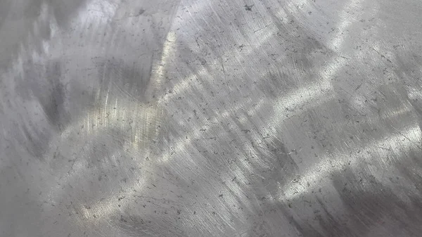 Scratched Metal Surface Brushed Aluminum Industrial Background — Stock Photo, Image