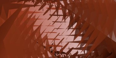 Dekoratif soyut arkaplan. Kıvırcık kapaklı. Vektör illüstrasyonu