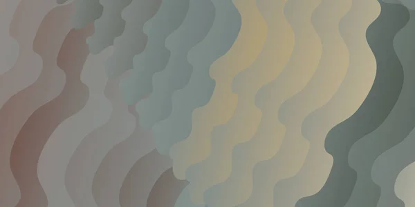 Декоративный Абстрактный Фон Градиентный Кудрявый Чехол Векторная Иллюстрация — стоковый вектор