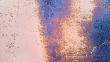 Paslı metal dokusu. Süsleme için paslı arkaplan