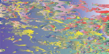 Tasarım projeleri için yaratıcı soyut arkaplan. Soyut şekiller ve renk değişimi. Vektör illüstrasyonu