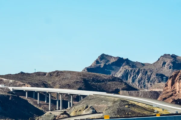 Nevada, Usa - Circa 2011: snelweg in Nevada, Usa circa zomer 2011. — Stockfoto