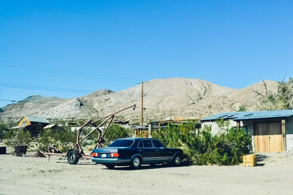 Nevada, Amerika Birleşik Devletleri - 2011 yaklaşık: boş İlçesi yakınlarındaki küçük kasabada Yaz 2011 yaklaşık Ölüm Vadisi, Nevada, ABD.