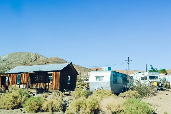 Nevada, usa - circa 2011: kleine leere Kreisstadt in der Nähe des Death Tales, nevada, usa circa Sommer 2011. — Stockfoto