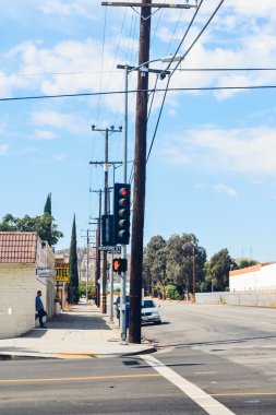 Los Angeles - 2011 yaklaşık: yaklaşık Yaz 2011 Los Angeles, Kaliforniya, ABD Kuzey Hollywood'da boş sokaklarda.