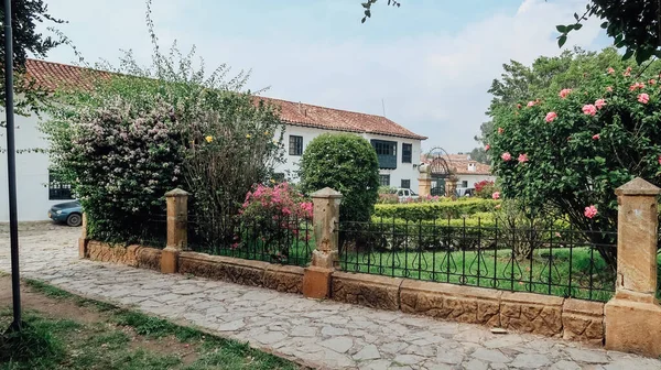 Villa Leyva Colombia Circa Marzo 2020 Arquitectura Española Antigua Antiguo Imagen De Stock