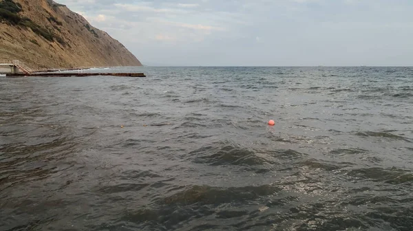 Abrau Dyurso Russia Circa September 2020 Pemandangan Laut Hitam Pantai — Stok Foto