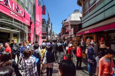 harajuku alışveriş bölgesine Tokyo, Japonya